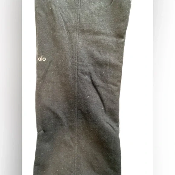 Alo High-Waist Straight Leg Slit Sweatpant - Picture 13 of 16